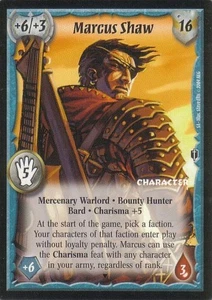 Marcus Shaw - Mercenaries - Warlord Saga of the Storm - Picture 1 of 6