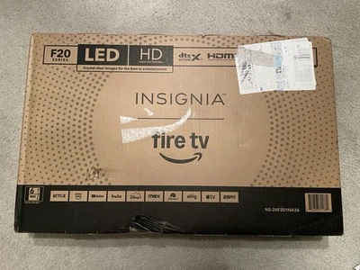 Insignia 24" Class F20 Series LED HD Smart Fire TV ~ Voice Remote w/ Alexa ~ NEW - Image 1 of 4