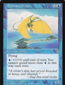 Azimaet Drake MTG Visions 1/3 Common NM Magic The Gathering - Picture 1 of 2