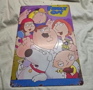 Family Guy Blechschild Größe 8” x 12” - Bild 1 von 1