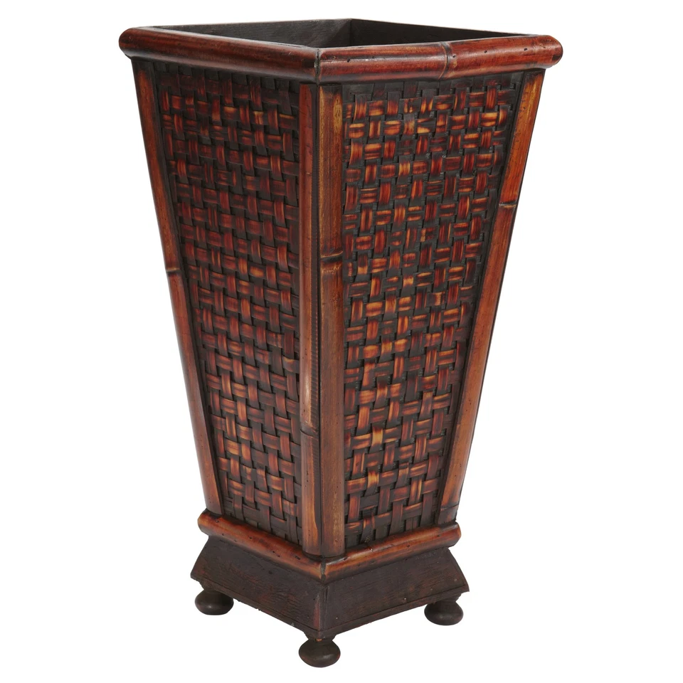 Maceta decorativa de diseño casi natural de 17,5 pulgadas Foto 1 de 1