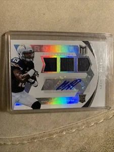 2013 Keenan Allen rookie Signatures patch auto #36/99 card No. 216 Autograph - Picture 1 of 3