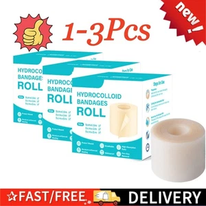 1/2/3x Hydrocolloid Roll For Wou nd Care, Hydrocolloid -Patch Band ages New - Picture 1 of 16