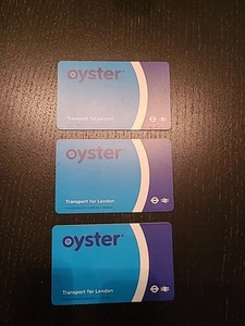 3x Oyster Card London - aktiv - mit Guthaben für die ersten Fahrten - Bild 1 von 4
