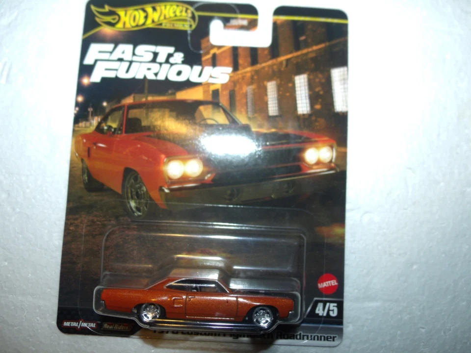 风火轮 2025 Premium Fast & Furious 1970 定制普利茅斯 Roadrunner VHTF — 第 1/1 张图片