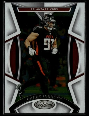 2023 Panini Certified Base Grady Jarrett Atlanta Falcons #7 - Image 1 of 2