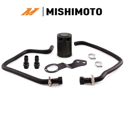 Mishimoto Baffled Oil Catch Can Kit (PCV Side) For 2016-2024 Chevrolet Camaro SS - Image 1 of 4