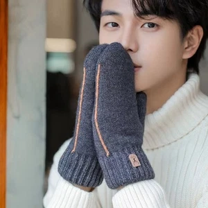 Guantes de terciopelo para hombre guantes gruesos guantes cálidos guantes para dedos hombres - Imagen 1 de 14