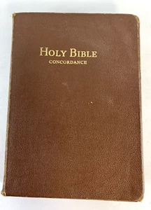 Holy Bible Concordance Color Illustrations Revised Standard Version 1962 - Foto 1 di 4