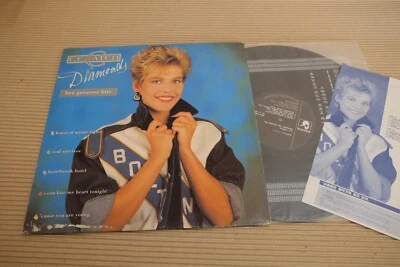 C. C. CATCH DIAMONDS HER GREATEST HITS 1988 KOREA LP 12" w/INSERT - Image 1 of 2