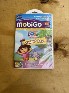 VTech MobiGo Nickelodeon Dora the Explorer Twins Day Game BRAND NEW Sealed - Picture 1 of 3