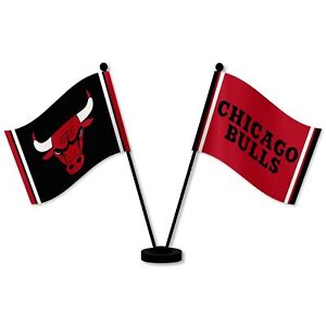 Chicago Bulls Desk Flags