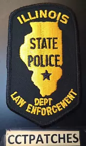 ILLINOIS STATE POLICE STRAFVERFOLGUNGSBEHÖRDEN SCHULTERAUFNÄHER IL - Bild 1 von 2
