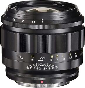 Voigtlander Lens NOKTON 50mm F1 Aspherical Full Size Nikon Z Mount With Tracking