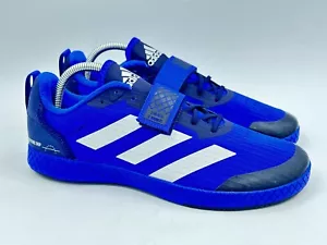 adidas The Total Weightlifting Blue Black Grey Shoes GY8917 Men’s Size 7 - Picture 1 of 5