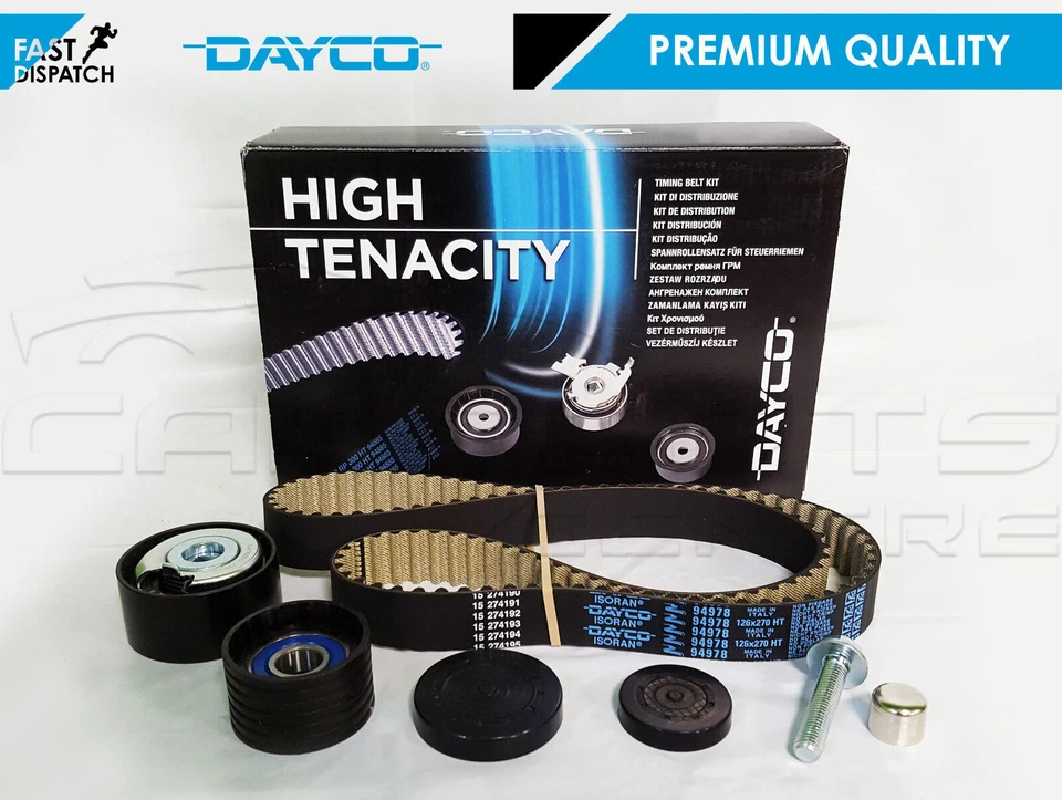 RENAULT MEGANE 225 230 2.0 SPORT TIMING CAM BELT KIT TENSIONER IDLER PULLEY SET — 第 1/1 张图片