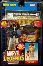 2006 TOYBIZ MARVEL LEGENDS MODOK BAF SERIES SPIDER-WOMAN 6" FIGURE MIP BLACK VAR