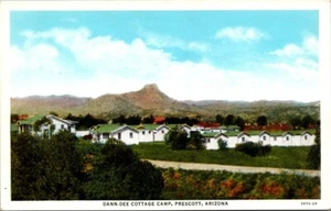 Prescott AZ Dann Dee Cottage Camp Arizona c1920s postcard JP7 - Picture 1 of 2
