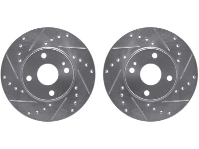 Para 1994-1997, 1999-2002 Mazda Miata conjunto de rotor de freio fricção dinâmica 22522SZ - Imagem 1 de 2