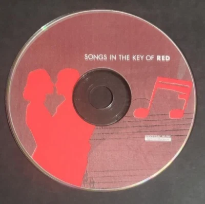 DISC ONLY MUSIC CD-Songs In The Key Of Red (Compilation) CD ONLY - Image 1 of 2