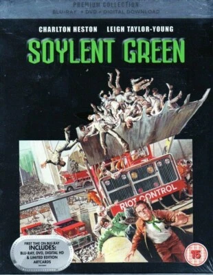 SOYLENT GREEN - PREMIUM COLLECTION - BLU RAY & DVD - CHARLTON HESTON - - Image 1 of 2