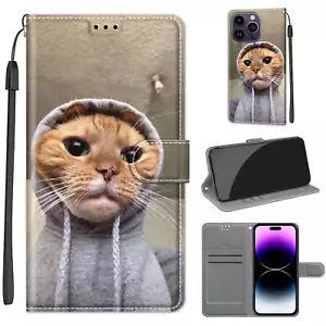 Cat Phone Case For iPhone Samsung Huawei Xiaomi Redmi OPPO Motorola Sony Google - Picture 1 of 12