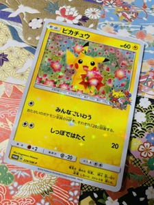 Tarjeta de Pokémon Pikachu 224/SM-P 20 Aniversario PROMOCIÓN HOLO Japonesa Envío Grabado de JP - Imagen 1 de 12