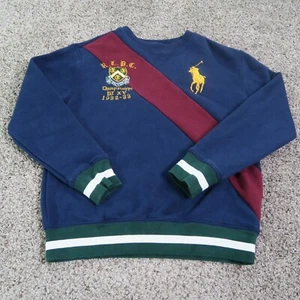 Polo Ralph Lauren Sweatshirt Boys Medium 10 12 Big Pony Crest RLPC Championships - Picture 1 of 10