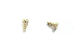 HORNBY TRIANG S1011 BRASS MULTI SCREWS 2pk PRINCESS FLYING SCOTSMAN TRAIN SPARES - Picture 1 of 2