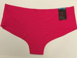 Pink Fuchsia Laser Cut Hipster Panties Size S(5)-L(7)-XXL(9) Solid Color Smooth - Picture 1 of 5
