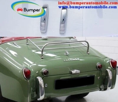 Triumph TR3A rear bumper (1957-1962) - Imagem 1 de 4