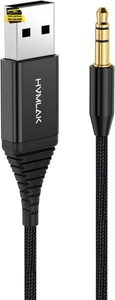 Adaptador Aux Bluetooth 5.2 para Coche, Conector USB de 3.5Mm, Llamada Manos Libres, Music Str - Imagen 1 de 11