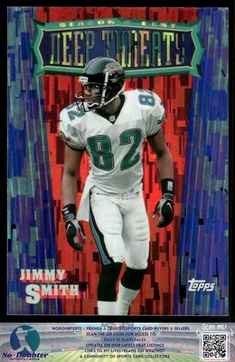 1999 Topps #SB15 Jimmy Smith Season's Best Deep Threats Jaguars 3.2C - Image 1 of 2
