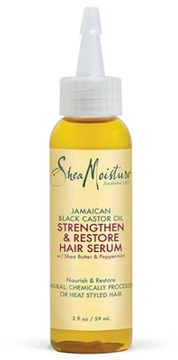 SheaMoisture Jamaican Black Castor Oil Strengthen & Restore Hair Serum 2 Fl Oz - Image 1 of 4