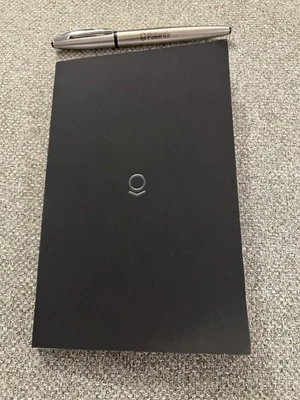 New Lot Palantir Journal Planner & Silver Sharpie Pen Logo Swag Employee Items - Image 1 of 4