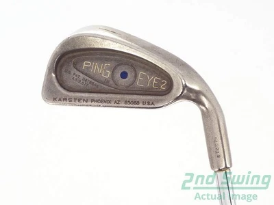 Ping Eye 2 Single Iron 1 Iron Steel Stiff Right Blue Dot 40.0in - Image 1 of 4