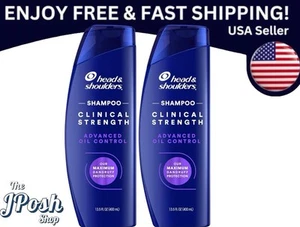 Head & Shoulders Clinical Strength Dandruff Shampoo 13.5 Oz Each. 2 PACK - Picture 1 of 7
