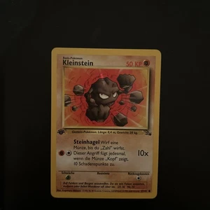 Pokemon Karte Kleinstein 1.Edition 47/62 Deutsch - Bild 1 von 2