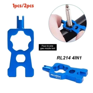 RISK RL214 4in1 Valve Core Remover Repair Tool for Presta Schrader Mountain Bike - Picture 1 of 9