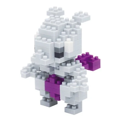 NANOBLOCK NBPM.006 -MEWTWO - POKEMON MINI SERIES 130 Pieces - NEW - Image 1 of 2