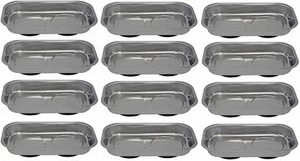 (12) Bandejas magnéticas para piezas mecánicas de acero inoxidable de 5,5" x 9,5" mm 129313 - Imagen 1 de 5