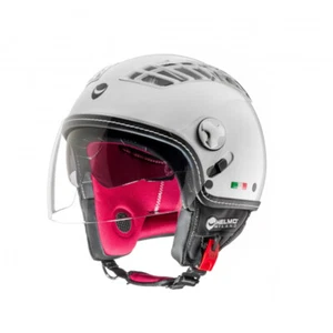 Casco jet Helmo Milano Demi Jet Turbine, blanco, talla S - Imagen 1 de 1