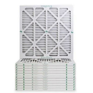 Glasfloss 10x24x1 MERV 10 (FPR 7) Pleated Furnace Air Filters. 6 Pack - Picture 1 of 1
