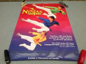 1994 3 Ninjas Kick Back Movie Poster - Picture 1 of 11