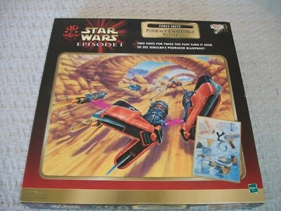 1999 Star Wars Episode I ~ 750 pc Puzzle ~ Podrace Challenge ~ Sealed - Image 1 of 4