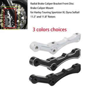 For Harley Motorcycle Radial Front Brake Caliper Mount Brake Caliper Bracket - Picture 1 of 14