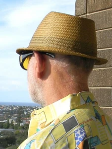 VINTAGE Brixton Stylish Suave Retro Trilby Hat - Picture 1 of 8