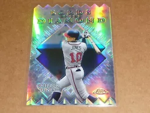 1999 Topps Chrome CHIPPER JONES LORDS DIAMONDS REFRACTOR BRAVES B9295 - Picture 1 of 1