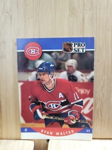 RYAN WALTER🏆1990 Pro Set Series II #475 CANADIENS  NHL Hockey Card🏆 - Picture 1 of 2