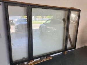 Casement Picture Window  aluminum frame over wood  Insulated glass - Picture 1 of 4